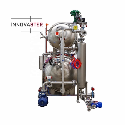 Equipamento de retorta de conservas de esterilização a alta temperatura para operação automática por lotes