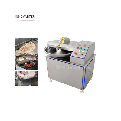 Máquina de corte de tabuleiro de carne industrial de 40L com lâminas e tabuleiro de aço inoxidável SUS304
