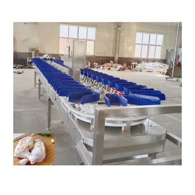 220V/380V Máquina de triagem de peso de loja de alimentos para triagem de frango, frutos do mar, camarão e peixe