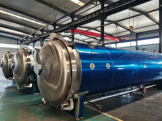 Máquina de esterilização de retortes de autoclave multifuncional de água quente para frascos de classe