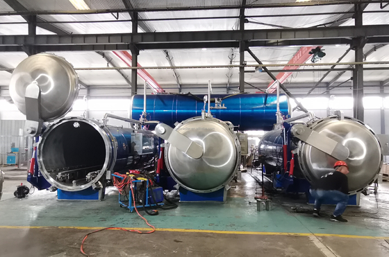 Estrutura recipiente de pressão cilíndrico cozinha automática a vapor a pressão esterilizador de alimentos máquinas de autoclave