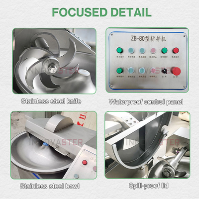 Máquina de corte automática de recheio para corte de carne a alta velocidade 780*600*850mm 350 KG