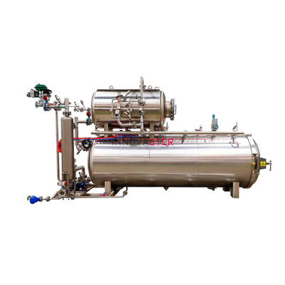 Equipamento de retorta de conservas de esterilização a alta temperatura para operação automática por lotes