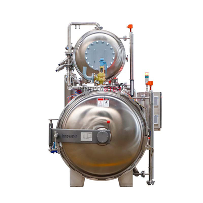 Esterilização de alta temperatura Retornos a vapor Processamento Retornos em latas Necessidades da máquina