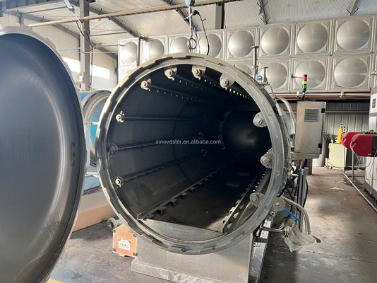 Esterilização física Autoclave automático de retorte de bolsa completa 1KW para esterilização