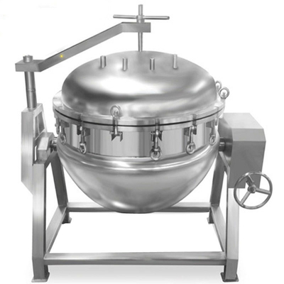 Caldeira de cozinha de sopa para planta de processamento de vegetais de alta pressão e temperatura