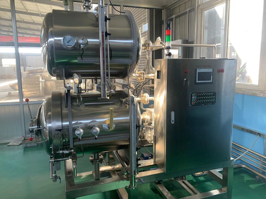 Máquina de esterilização de autoclave de mini retorte com 1 kW de potência