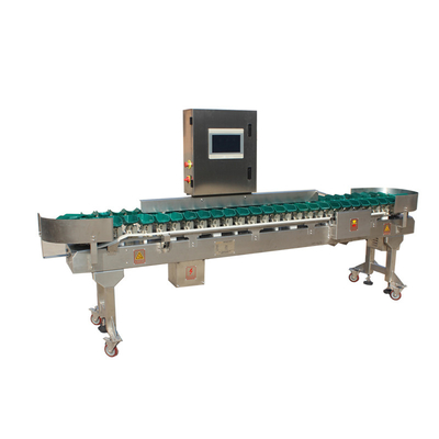 Máquina automática de classificação de peso de frango para classificação