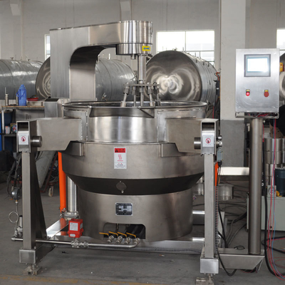 2024 Solução de cozimento e mistura com vários agitadores para processamento de molho de picles