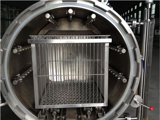 Máquina de esterilização de autoclave de mini retorte com 1 kW de potência