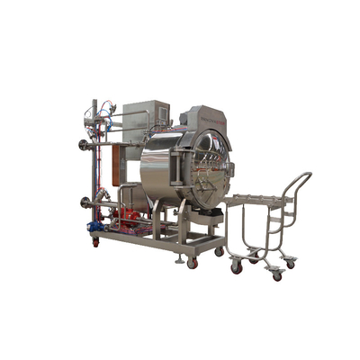Máquina de esterilização de autoclave de mini retorte com 1 kW de potência