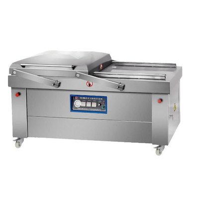 Depende da máquina de embalagem a vácuo de câmara de modelagem para carne e arroz de frutos do mar