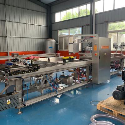 Máquina de embalagem a vácuo para material de embalagem de papel de alumínio com nariz ajustável