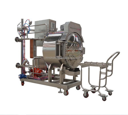 Autoclave de laboratório de esterilização física para pequena planta piloto de processamento de alimentos