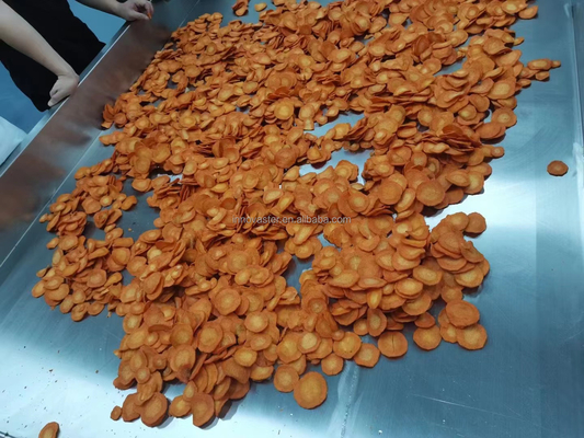 Máquina de Fritura de Óleo de Capacidade Círculo Personalizada para Chips Crisp de Frutas Profissionais