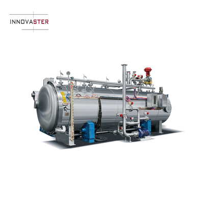 3P Voltage Automatic F0 Steam Air Retort para esterilização a alta temperatura de alimentos enlatados