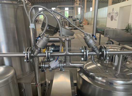 Máquina de fritar alimentos com óleo comestível reciclado com capacidade personalizada e tensão de 380V / 50HZ