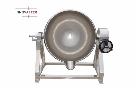 Tomate Sauce/Chilli Paste Making Jacketed Kettle com PTFE Scraper Blade Agitator