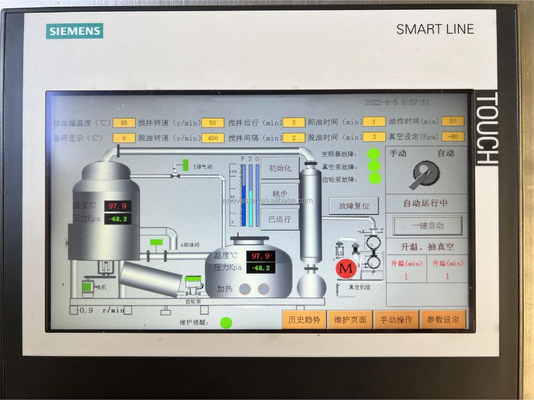 Máquina de fritura de frutas e batatas fritas profissional de vácuo de 36 kW para fritura saudável com baixo teor de óleo
