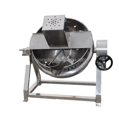Caldeirão avançado de 2 kW com agitador para fabricação de cola de açúcar e molho de alta capacidade