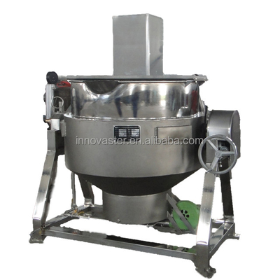 220V/230V/380V/415V/440V Agitador de inclinação manual Chaleira de cozimento com chaleira para molho