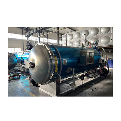 3P Voltagem Superpressão Retorte Esterilização de alta temperatura Autoclave rotativo de alimentos