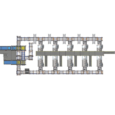 Máquina automática de carregamento e descarregamento para cesta de autoclave RS04 Função da máquina -6
