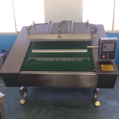 Embalagem de alimentos fabricada 500 kg Máquina de embalagem automática de cintura de rolamento contínua a vácuo