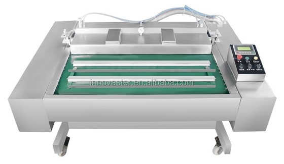 Máquina de embalagem a vácuo rotativa automática de 750 kg de capacidade para uma operação suave