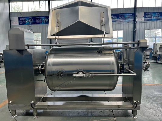 Caldeira de aquecimento elétrico/vapor/óleo e misturador de eixo horizontal para mistura avançada