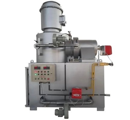 11000 kg de peso Incinerador para eliminação de resíduos para pneus Solução de eliminação de resíduos inofensivos