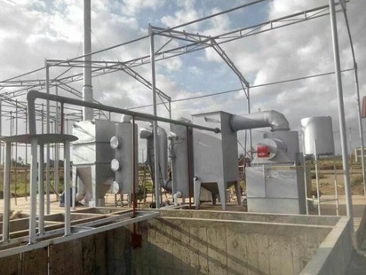 11000 kg de peso Incinerador para eliminação de resíduos para pneus Solução de eliminação de resíduos inofensivos