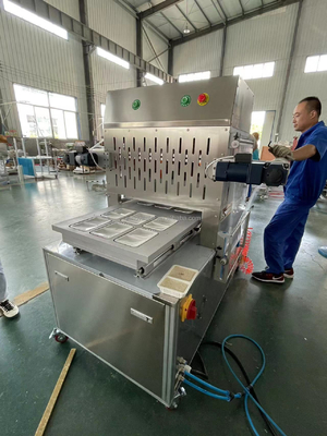 Máquina de embalagem a vácuo a motor elétrico 840 para solução de embalagem em atmosfera modificada