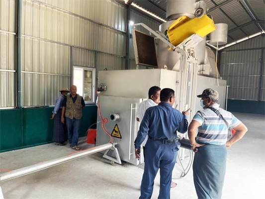 Incinerador de tensão avançada de 380 V para tratamento seguro de resíduos comerciais e domésticos