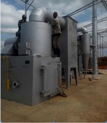 Incinerador de resíduos médicos de 500 kg para eliminação ecológica em instalações industriais