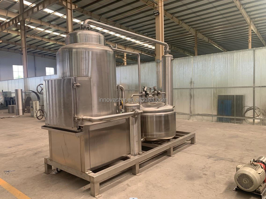 Máquina de fritura elétrica a baixo teor de óleo para fritura a vácuo de batatas roxas a baixa temperatura