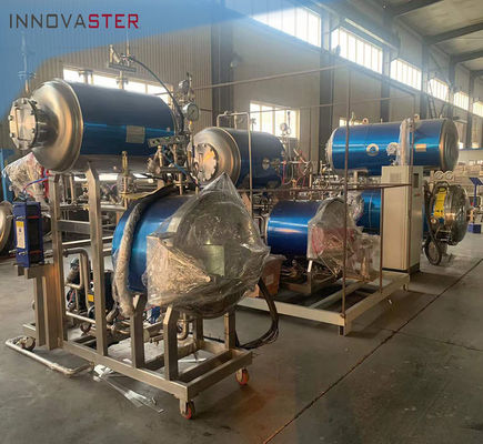 Máquina de esterilização de alimentos e bebidas industriais de 1 kW