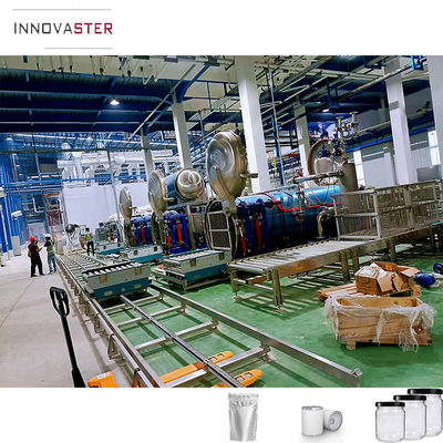 2100 KG Autóclave horizontal Embalagem de alimentos Retorts de cozinha Máquina para processamento de alimentos
