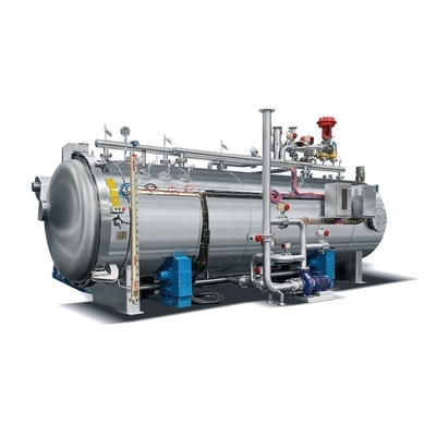 Esterilização Física Alimentação Autóclave Horizontal Esterilização a Vapor Máquina de Retortação de Cozinha 1KW