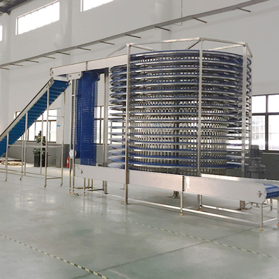 Máquina Industrial de Congelamento Rápido de Vegetais IQF Operação Fácil Operação de Toque de Uma tecla
