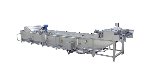 1968 KG Equipamento de pasteurização de túneis para linha de processamento de frutas e vegetais