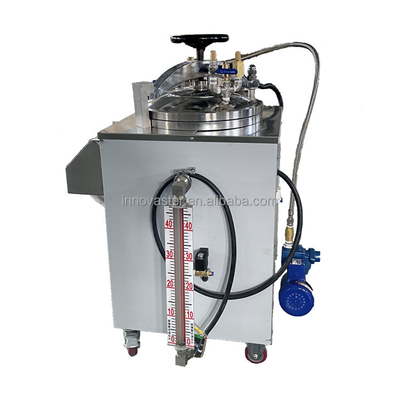 Retorta de imersão em água de esterilização vertical personalizada com tecnologia avançada