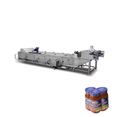 Máquina de pasteurização de frutas de aço inoxidável 304 para processamento de suco aceitável OEM