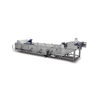 Máquina de esterilização de pasteurizantes de bebidas de túnel contínuo personalizada para a indústria alimentar