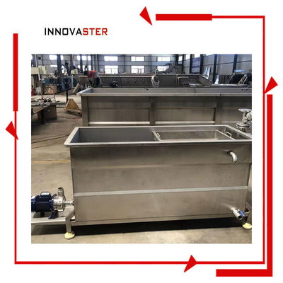 Controle semiautomático Pasteurizador de pequenos lotes com gerador de vapor e tanque de arrefecimento