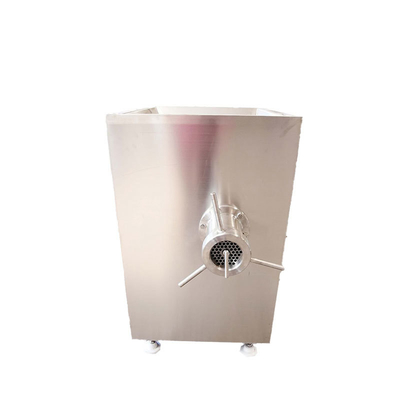 Máquina de moagem de carne industrial de baixa energia e alta velocidade para processamento de carne fresca e congelada