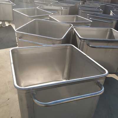 304 Caminhão de carnes de frango e carne de carneiro de aço inoxidável para transporte de carne durável