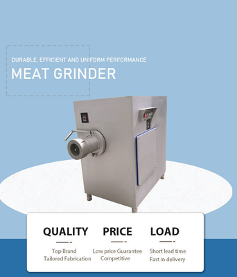 Loja de alimentos 304 triturador de carne de aço inoxidável triturador de carne elétrico de grande capacidade