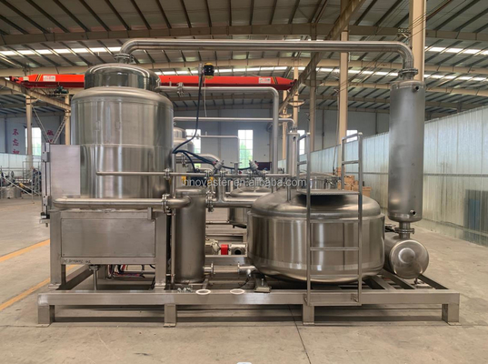 Máquina de fritura de frutas a vácuo e crispas automática perfeitamente crocante sempre